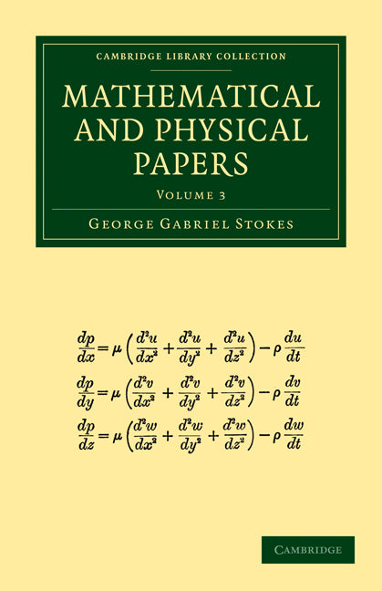 Mathematical and Physical Papers (Paperback / softback) 9781108002646