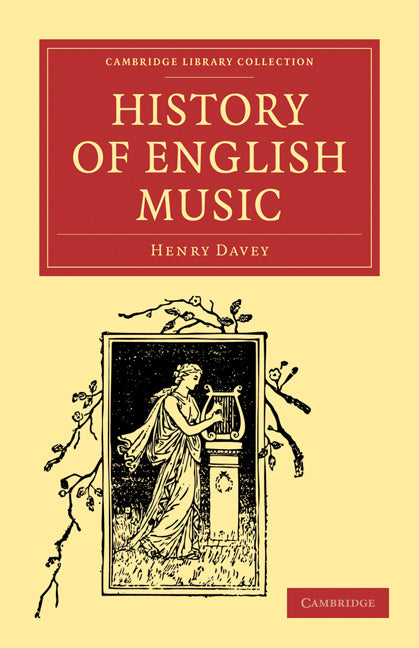 History of English Music (Paperback / softback) 9781108004053