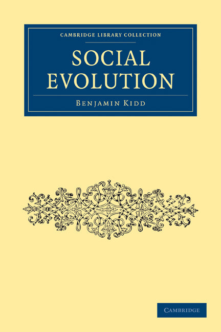 Social Evolution (Paperback / softback) 9781108004527