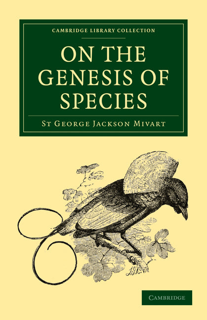 On the Genesis of Species (Paperback / softback) 9781108005524