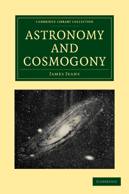 Astronomy and Cosmogony (Paperback / softback) 9781108005623