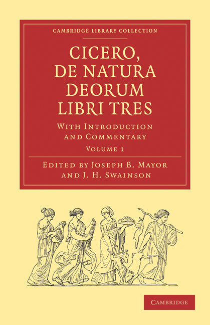 Cicero, De Natura Deorum Libri Tres 3 Volume Paperback Set; With Introduction and Commentary (Multiple-component retail product) 9781108011006