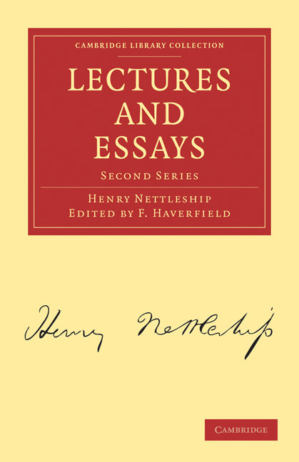Lectures and Essays; Second Series (Paperback / softback) 9781108012461
