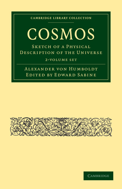 Cosmos 2 Volume Paperback Set; Sketch of a Physical Description of the Universe (Multiple-component retail product) 9781108013949