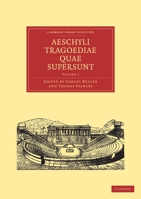 Aeschyli Tragoediae Quae Supersunt (Paperback / softback) 9781108014335