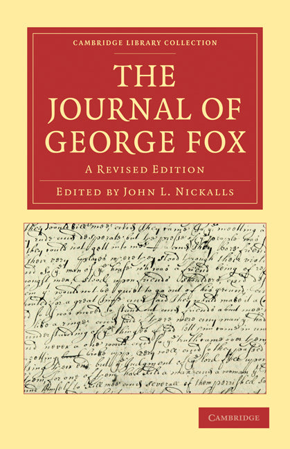 The Journal of George Fox; A Revised Edition (Paperback / softback) 9781108016117