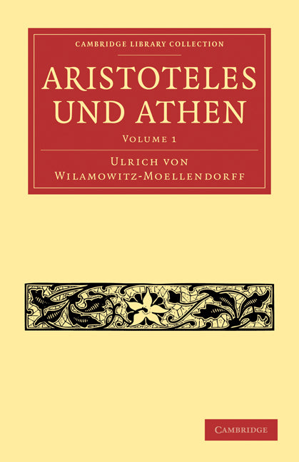 Aristoteles und Athen (Paperback / softback) 9781108016315