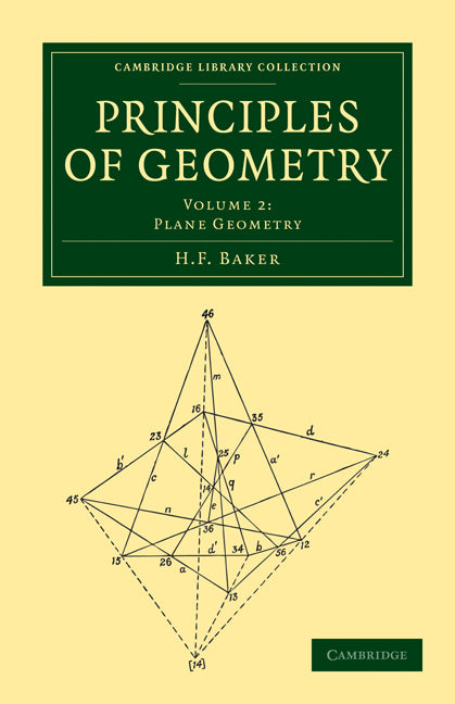 Principles of Geometry (Paperback / softback) 9781108017787