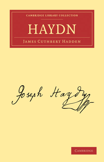 Haydn (Paperback / softback) 9781108019873