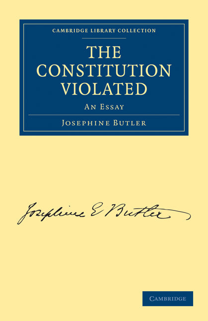 The Constitution Violated; An Essay (Paperback / softback) 9781108020985