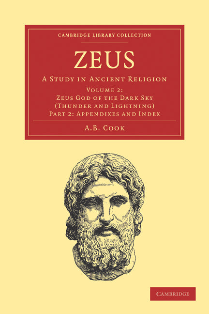 Zeus; A Study in Ancient Religion (Paperback / softback) 9781108021319