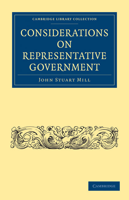 Considerations on Representative Government (Paperback / softback) 9781108023535