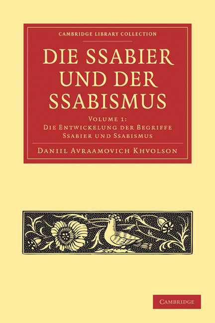 Die Ssabier und der Ssabismus (Paperback / softback) 9781108027588