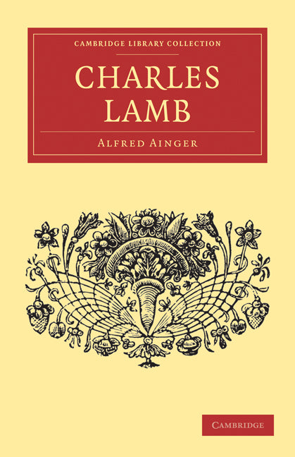 Charles Lamb (Paperback / softback) 9781108034586