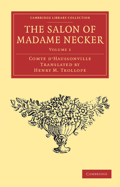 The Salon of Madame Necker (Paperback / softback) 9781108034814