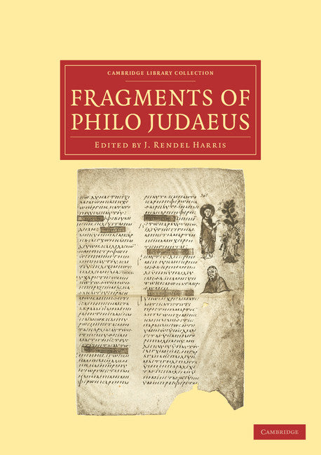 Fragments of Philo Judaeus (Paperback / softback) 9781108039673