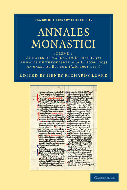 Annales Monastici (Paperback / softback) 9781108043113