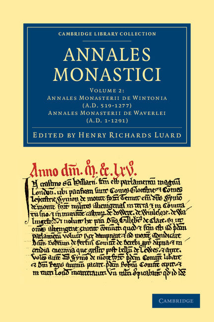 Annales Monastici (Paperback / softback) 9781108043120