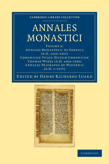 Annales Monastici (Paperback / softback) 9781108043144