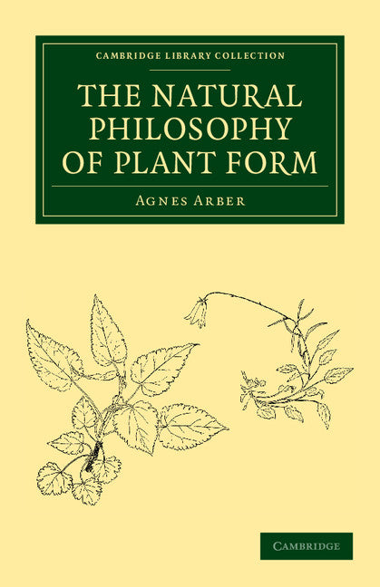 The Natural Philosophy of Plant Form (Paperback / softback) 9781108045056