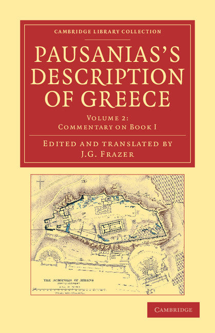 Pausanias's Description of Greece (Paperback / softback) 9781108047241