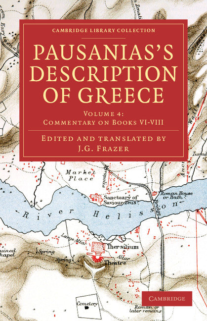 Pausanias's Description of Greece (Paperback / softback) 9781108047265