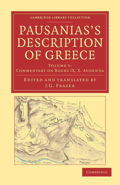 Pausanias's Description of Greece (Paperback / softback) 9781108047272