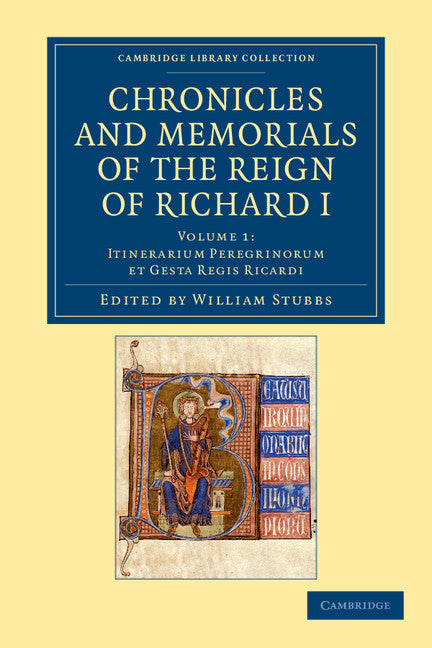 Chronicles and Memorials of the Reign of Richard I (Paperback / softback) 9781108048057
