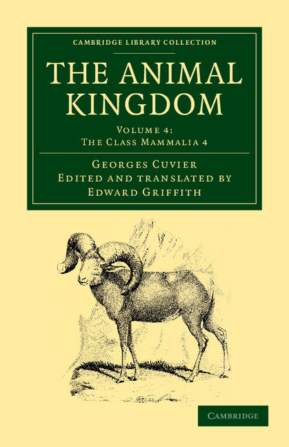 The Animal Kingdom; Arranged in Conformity with its Organization (Paperback / softback) 9781108049573