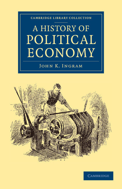 A History of Political Economy (Paperback / softback) 9781108053020