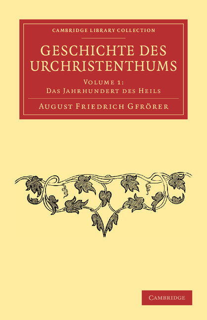 Geschichte des Urchristenthums (Paperback / softback) 9781108053662