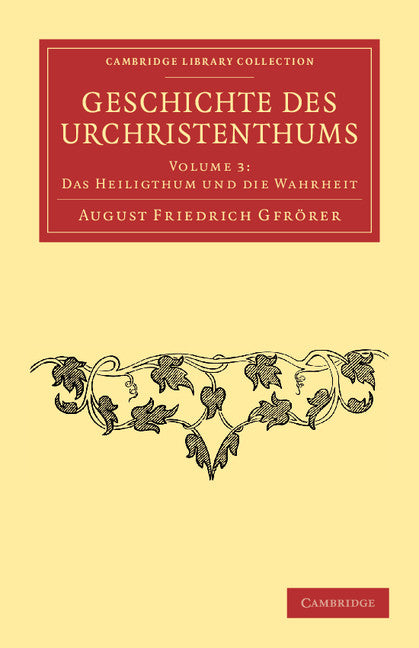 Geschichte des Urchristenthums (Paperback / softback) 9781108053686