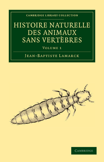 Histoire naturelle des animaux sans vertèbres (Paperback / softback) 9781108059015