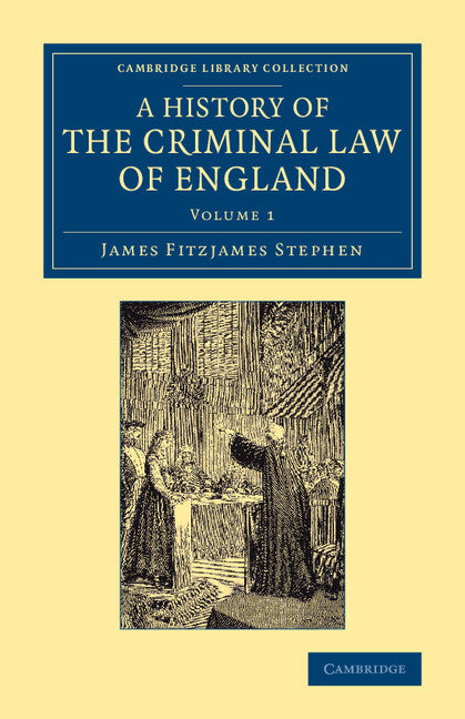 A History of the Criminal Law of England (Paperback / softback) 9781108060714