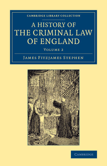 A History of the Criminal Law of England (Paperback / softback) 9781108060738