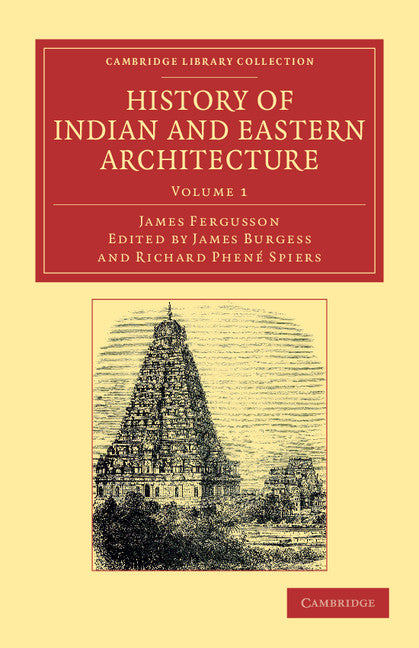 History of Indian and Eastern Architecture (Paperback / softback) 9781108061445