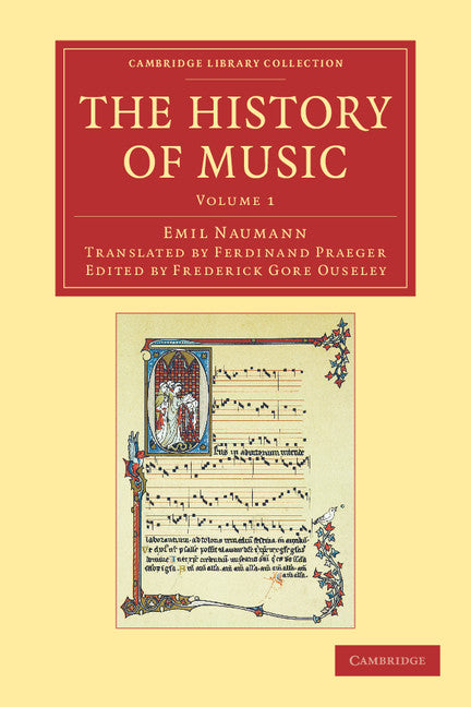 The History of Music: Volume 1 (Paperback / softback) 9781108061636