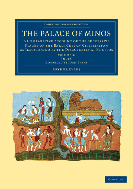 The Palace of Minos: Volume 5, Index Volume (Paperback / softback) 9781108063081