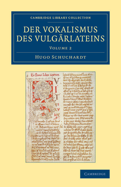 Der Vokalismus des Vulgärlateins (Paperback / softback) 9781108063852