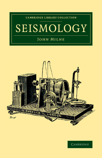 Seismology (Paperback / softback) 9781108070294