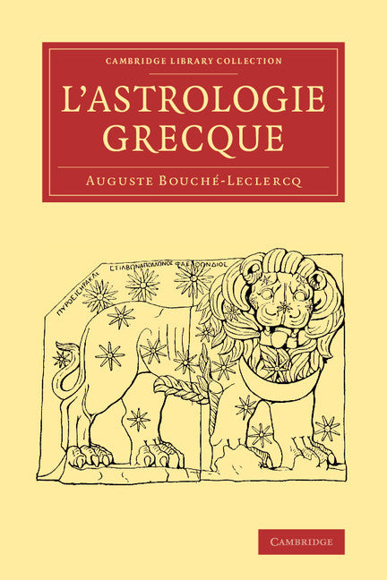 L'Astrologie grecque (Paperback / softback) 9781108071482