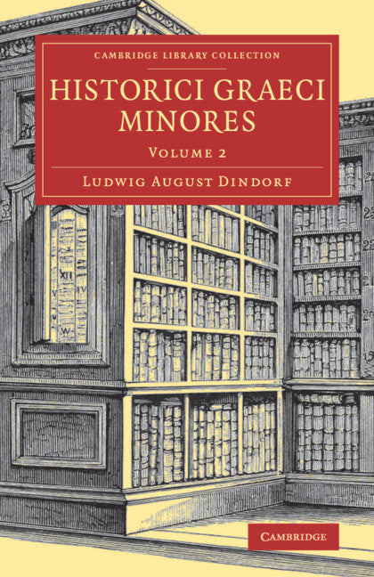 Historici graeci minores (Paperback / softback) 9781108083539