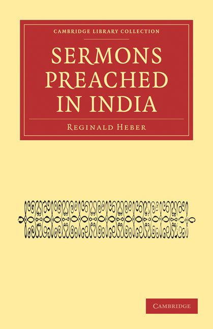 Sermons Preached in India (Paperback / softback) 9781108093330