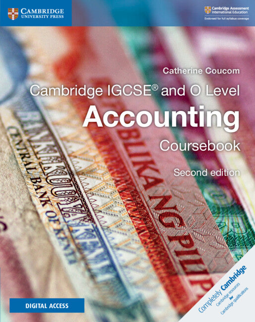 Cambridge IGCSE® and O Level Accounting Coursebook with Digital Access (2 Years) 2 Ed (Multiple-component retail product) 9781108339179