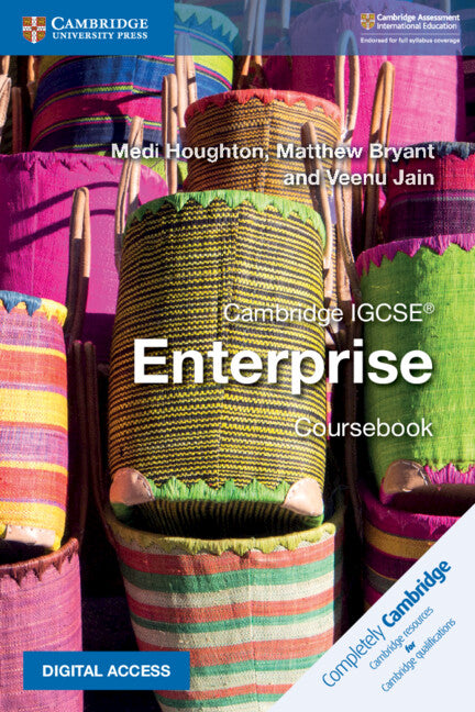 Cambridge IGCSE® Enterprise Coursebook with Digital Access (2 Years) (Multiple-component retail product) 9781108339254