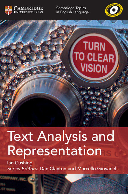 Cambridge Topics in English Language Text Analysis and Representation (Paperback / softback) 9781108401111