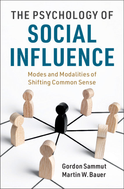 The Psychology of Social Influence; Modes and Modalities of Shifting Common Sense (Paperback / softback) 9781108402897