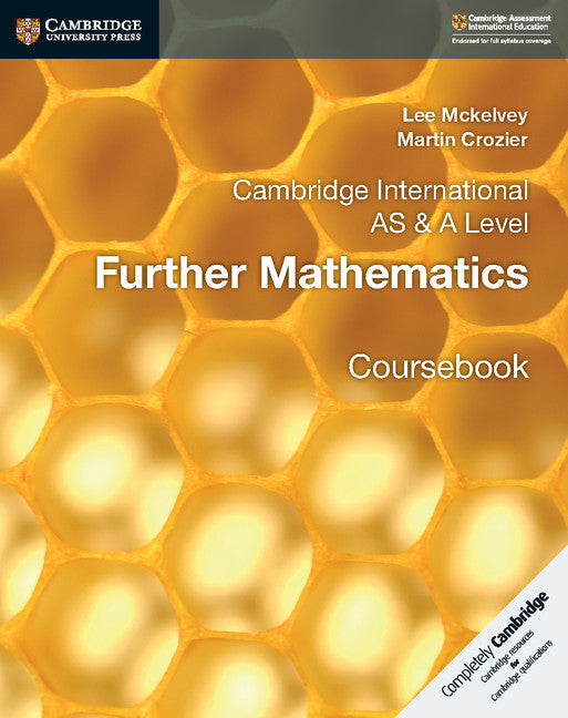 Cambridge International AS & A Level Further Mathematics Coursebook (Paperback / softback) 9781108403375