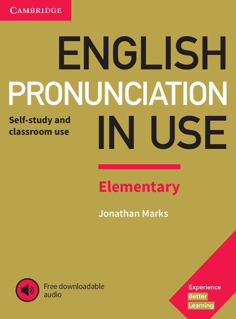 English Pronunciation in Use Elementary Book with Answers and Downloadable Audio (Multiple-component retail product) 9781108403528