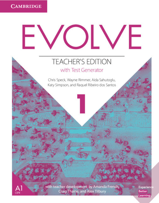 Evolve Level 1 Teacher's Edition with Test Generator (Multiple-component retail product) 9781108405126